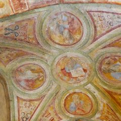 P1190709   Gianmaria Falconetto, fine XV° sec., Dio Padre ed i quattro Evangelisti.